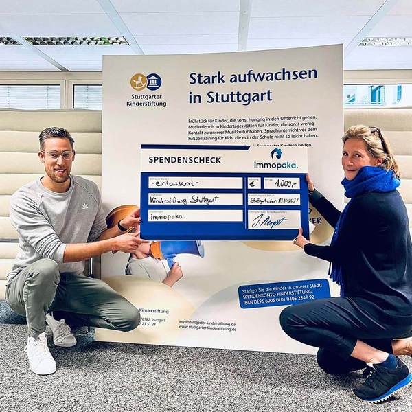 Wir unterstützen die Stuttgarter Kinderstiftung!